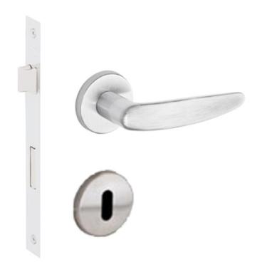 Imagem de Fechadura Vert 2 Interna 55mm Cromo Escovada Imab