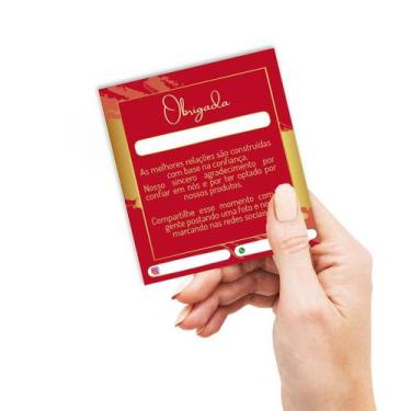 Imagem de 25 Cartão agradecimento Cliente pela compra, mimo,  Diversos - Teodoro