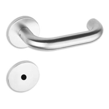 Imagem de Fechadura Acessibilidade Banheiro TH-M101 R528 Aço Inox Escovado 55mm 