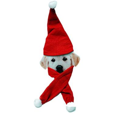 Imagem de Chapéu e cachecol para fantasia de Papai Noel