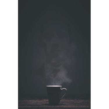 Imagem de coffee and h.p. lovecraft - two ways to get the heart racing and imagination inspired: 6X9" 184 blank lined pages 6 month Halloween Horror coffee & ... - themed gift journal for women and men