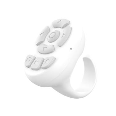 Imagem de Hi.FANCY Anel de controle remoto bluetooth para fácil página lançando fotografia abs controle remoto página lançando controlador de dispositivo, branco