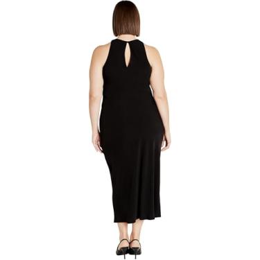 Imagem de CITY CHIC Vestido plus size, frente única, Preto, 58