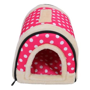 Imagem de Casa Portátil para Cães de Estimação, Semi-fechada, Tecido Oxford, Aconchegante, Compartimentos para Camas para Animais de Estimação, Casinha de Cachorro Pequena, Cercadinho