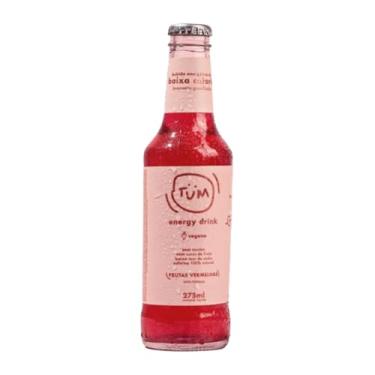 Imagem de ENERGÉTICO NATURAL VEGANO SEM TAURINA SABOR FRUTAS VERMELHAS TÜM 275ML