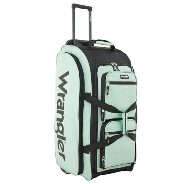 Imagem de Travelers Club Bolsa esportiva Wesley Rolling Seaform, grande, 76 cm, Forma do mar, Large 30-Inch, Bolsa esportiva Wesley com rodinhas