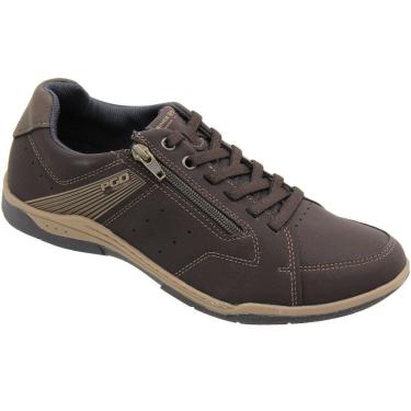 Imagem de Sapatênis Pegada Brown Microfibra Com Zíper Masculino-Masculino