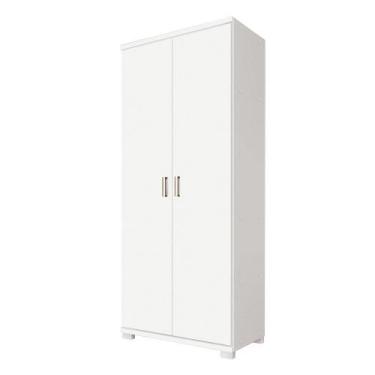 Imagem de Armário Multiuso 2 Portas 4 Prateleiras New F08 Branco - Mpozenato, Br