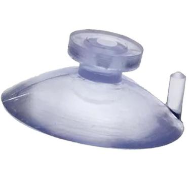 Imagem de Kit com 40 Ventosas 40mm em Pvc Silicone Ventosa com Cabeça Botão, Red