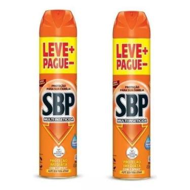 Imagem de Kit Com 2 Unidades Multi-inseticida Sbp Aerossol 450ml Cada