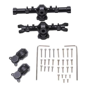 Imagem de Alumínio da Liga de Alumínio Caixa do Eixo Traseiro, Atualização para o Carro Axial SCX...