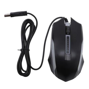 Imagem de Mouse Com Fio USB, Sensor óptico Preciso Com 1200 Dpi, Conexão Fácil USB, Mouse de Computador óptico Com Aderência Confortável, Cabo de 4,9 Pés para Laptop, PC, Desktop