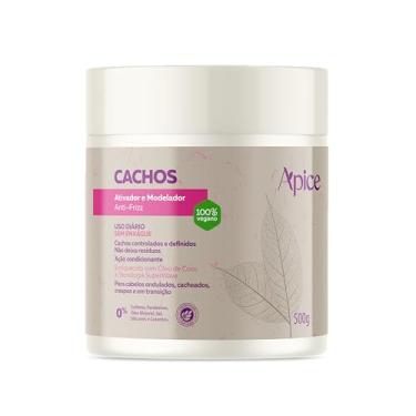 Imagem de Ápice Ativador e Modelador de Cachos | Hidratação, Definição e Controle de Frizz para Cabelos Cacheados e Crespos | 500g