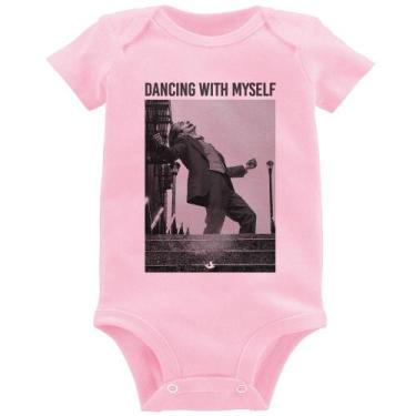 Imagem de Body Bebê Dancing with myself - Foca na Moda, Rosa bebê, P