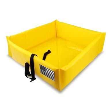 Imagem de NEWPO Lagoa Dobrável Para Patos, Berma De Contenção De Parede, Contenção De Derramamento Portátil, Piscina Grande Para Cães, Piscina Externa Para Cães, Piscina Para Animais De Estimação 4'X4'