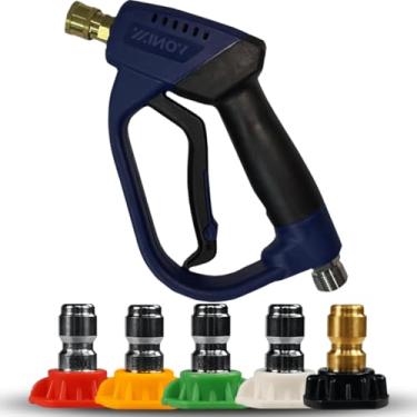 Imagem de Kit Para Lavadora de Alta Pressão Pistola Fast Vonixx + 5 Bicos Enxague Jato