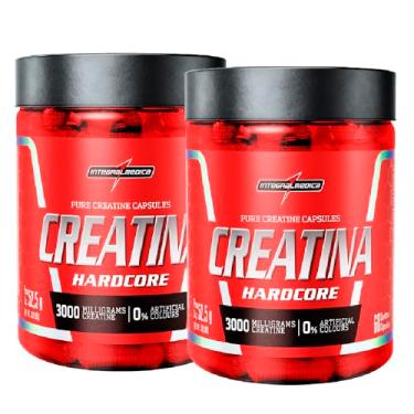 Imagem de Kit 2x Integral medica - Creatina em Cápsulas Hardcore - Monohidratada - 60 Cápsulas