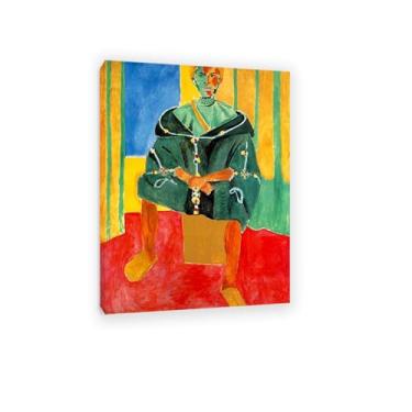 Imagem de Arte de imagens clássicas, Le Riffian Assis, arte de parede com impressões em tela, reprodução famosa de pinturas a óleo, quarto, banheiro, escritório doméstico 80 x 110 cm (78,7 x 109,2 cm)