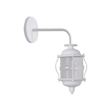 Imagem de Luminária Arandela Colonial Sinaleira Branco