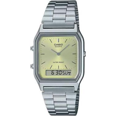 Imagem de Relógio Casio Vintage AQ-230A-9AMQYDF Alarme Cronômetro