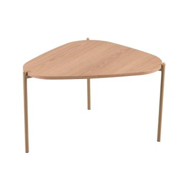Imagem de Mesa de Centro Complementos Orgânica Hanover e Dourada 59 cm