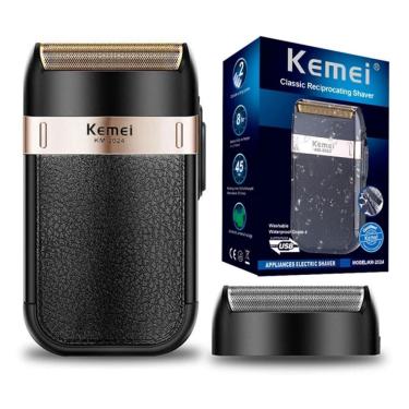 Imagem de Máquina Kemei Km2024 - Shaver Recarregável E Bivolt