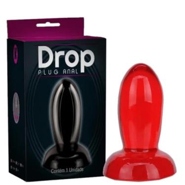 Imagem de Plug Anal Sem Vibro, Macio e Flexível Brinquedo Erótico Sexo Anal Iniciante Conforto e Segurança [VERMELHO]