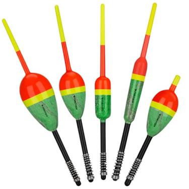 Imagem de THKFISH Boias e boias de pesca, P02-YUPIAO-TONGMU (Mixed-5PCS)