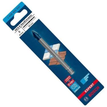 Imagem de Broca para Porcelanato Hex-9 Hard Ceramic Bosch 8x90mm