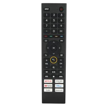 Imagem de Controle remoto de substituição universal de voz para Hisense Google 4K UHD Series Smart TV 65U8H 75U8H 50U6H 55U6H 65U6H 75U6H 43A6H 50A6H 55A6H 55U6K 65U7K 55U8K