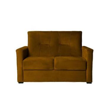 Imagem de Sofá pequeno 2 lugares 1,35 porta controle no braço Alice - Herrero, C