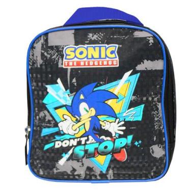 Imagem de Lancheira Sonic Don'T Stop Térmica Escolar Meninos