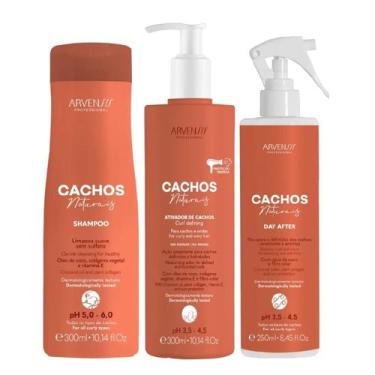 Imagem de Kit Arvensis Professional Cachos Naturais - Shampoo 300ml + Ativador D