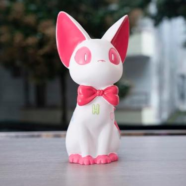 Imagem de Cofrinho de gato, moeda inquebrável, caixa econômica, presente para crianças, presente de aniversário, Natal e evento especial (gato branco)