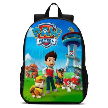 Imagem de Mochila Infantil Bolsa Escolar Com Tema De Cães Heróis Para Volta Às A