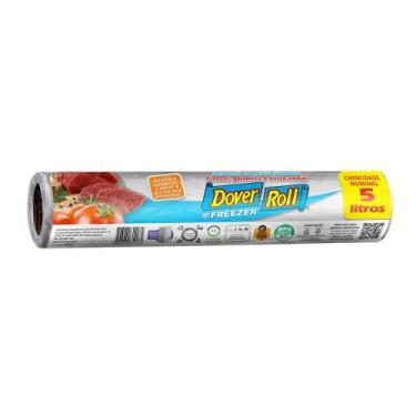 Imagem de Saco Para Alimentos Freezer-Roll 5L 50un - Dover Roll