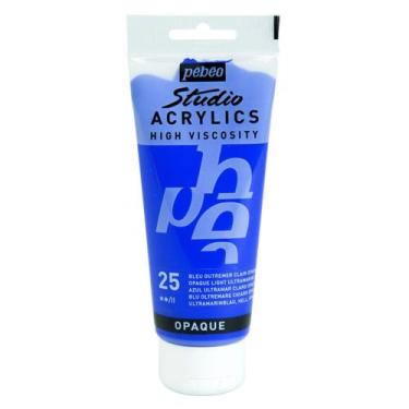 Imagem de Tinta Acrílica Pébéo 100ml 25 Light Ultramarine Blue