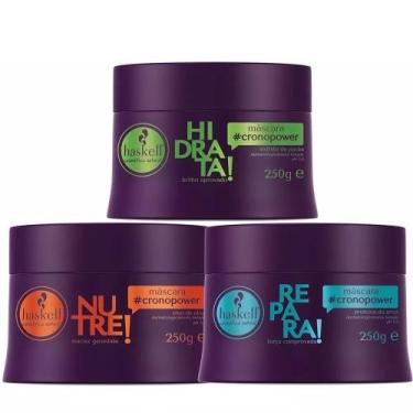 Imagem de Kit Cronopower Haskell (Hidrata - Nutre - Repara)