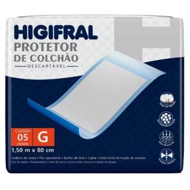 Imagem de Protetor Descartável Cama/Colchão - Higifral G 1,50m X 80cm