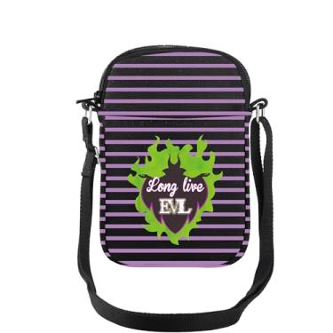 Imagem de TOBGBE Bolsa tiracolo Villains Queen Gifts Long Live Eviil Villain Fans Gift Ev-l Queens alça transversal Bad Girl Club Arm Bag, Long Live E Mini Cb, Tendência