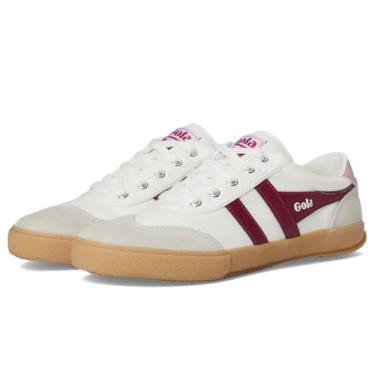 Imagem de Gola Tênis feminino de badminton, branco/cereja/doce/chiclete, 38