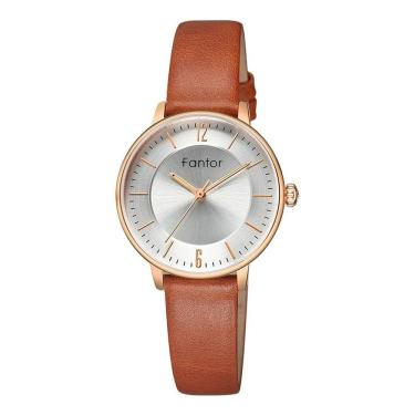 Imagem de Relógio Feminino Fantor Wf1009l à Prova D'água Ouro