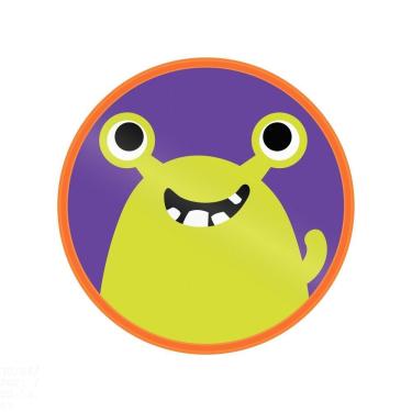 Imagem de Prato Infantil Tramontina Lirous Em Polipropileno Laranja Tramontina