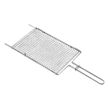 Imagem de Grelha Tramontina Churrasco Em Aço Inox 75,5 X 27 Cm Tramontina