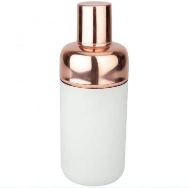 Imagem de Coqueteleira Fracalanza 28723 Em Aço Inox 500 Ml Branco Com Inox