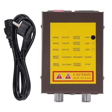 Imagem de Fonte de Alimentação de Armas de Ar Ionizante, Gerador de Alta Tensão de Saí Dupla, para Eliminação Estática Eficiente, Anti -Estática (Plugue UE 220-240V)