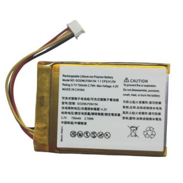 Imagem de Bateria para Caixa de Som Go2 Go 2 Essential e Wind 2 Wind2 - 730mAh -