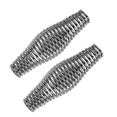 Imagem de WAO ZONE 2 Peças De Alça Mola Para Churrasco, Aço Inoxidável, Toque Frio, Fogão, Defumador Churrasco Resistente, Grelha, Maçanetas Porta Poço