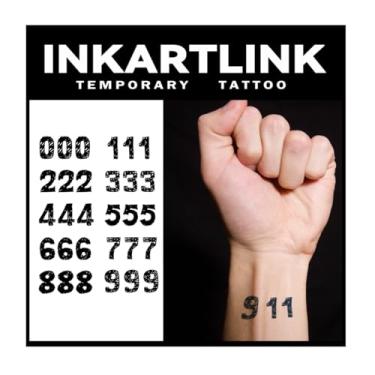Imagem de INKARTLINK Tattoo Tech, 2 Folhas De Tatuagem Semipermanente Grande, Tatuagens Temporárias Com Design Artístico Para Adultos, Duram 1 A Semanas, À Prova D'Água, Aparência Realista, Sem Adesivo, Refle