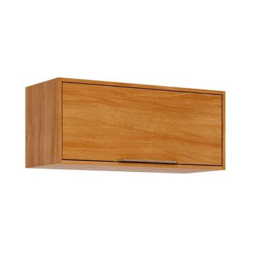 Imagem de Armário de Cozinha Modulado Divina Geladeira c/ 1 Porta Basculante 80 cm Cinamomo - MGM